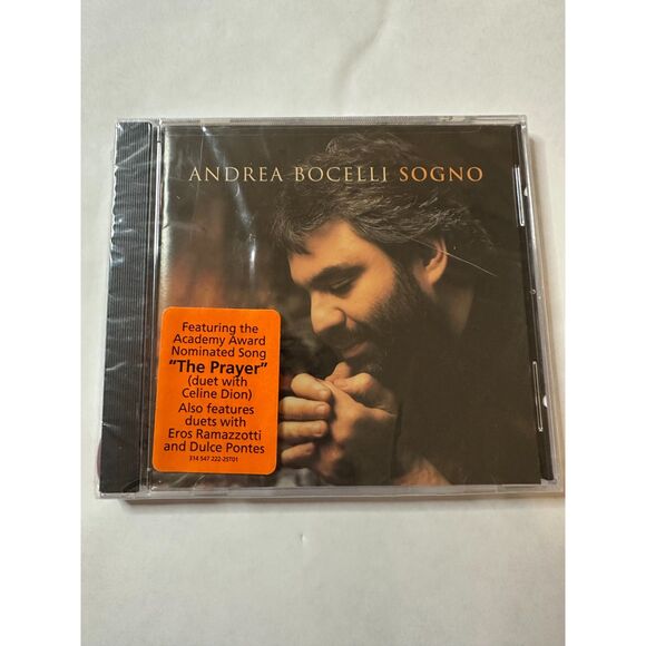 Andrea Bocelli Sogno Album CD Compact Disc 1999 Italian Tenor Operatic Pop Music - Picture 1 of 2